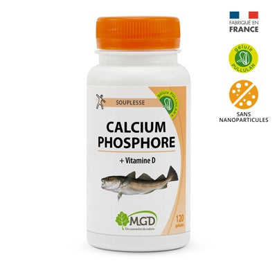 MGD CALCIUM PHOSPHORE VITAMINE D 120 GELULES