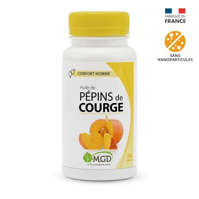 MGD HUILE DE PEPINS DE COURGE 100 CAPSULES