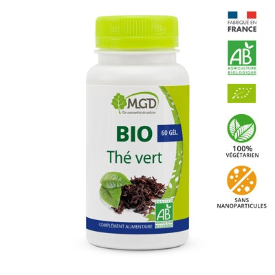 MGD THÉ VERT BIO 60 GELULES