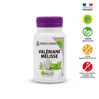 MGD VALERIANE MELISSE 60 GELULES