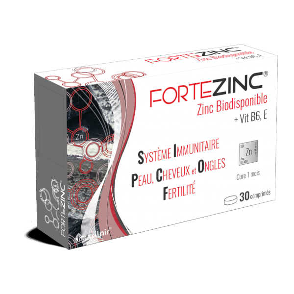 NUTRILAIR FORTEZINC 60 COMPRIMES