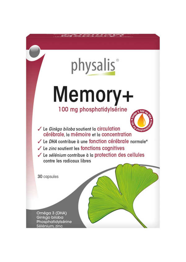 PHYSALIS MÉMOIRE+ 30 GÉLULES