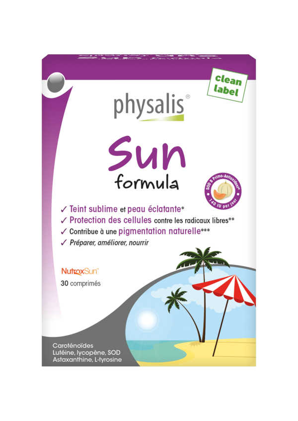 PHYSALIS SUN FORMULA 30 COMPRIMÉS