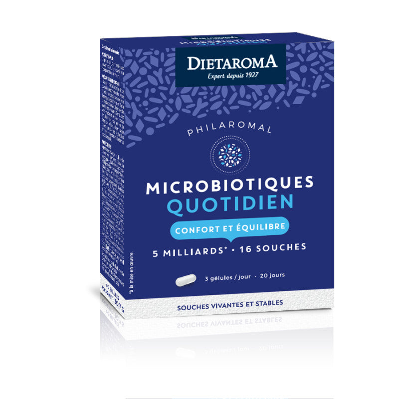 DIETAROMA PHILAROMAL MICROBIOTIQUE QUOTIDIEN 60 GÉLULES